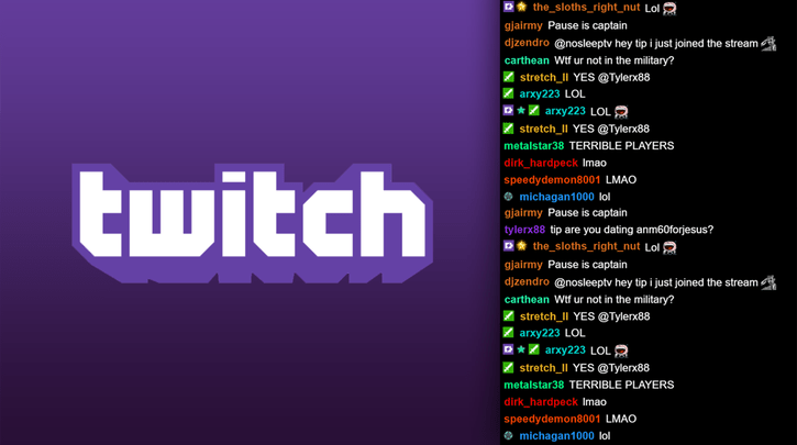 add a twitch chat overlay in the game