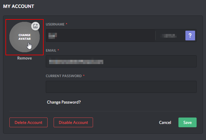 personalize your Discord Account