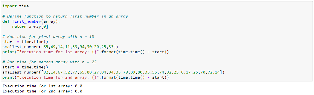 Time Complexity