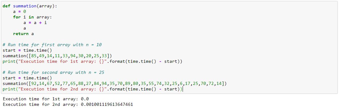 Time Complexity