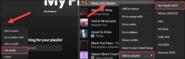 Spotify Web Player