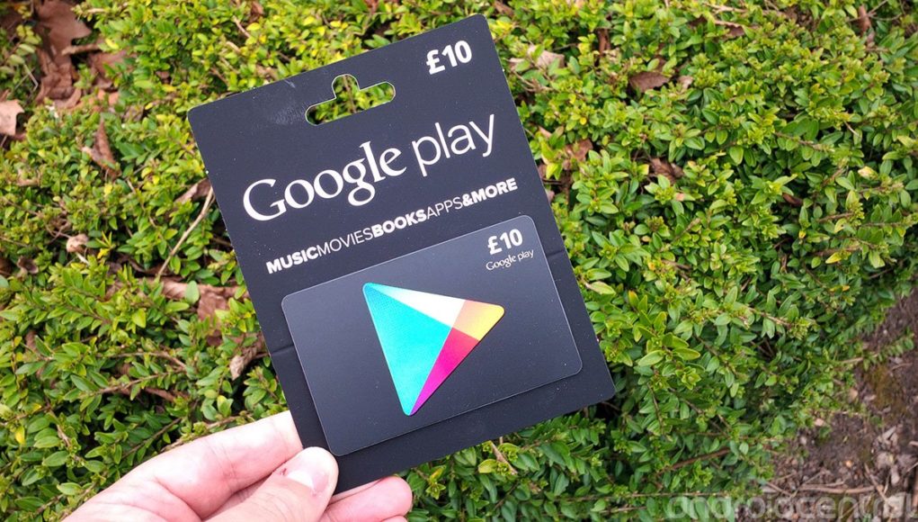 Google Play Gift Cards Google Play Gift Cards