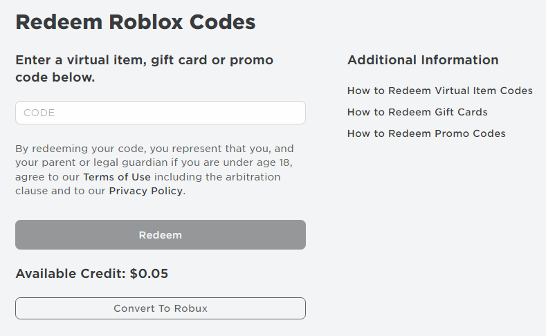 How to Redeem Codes in Roblox