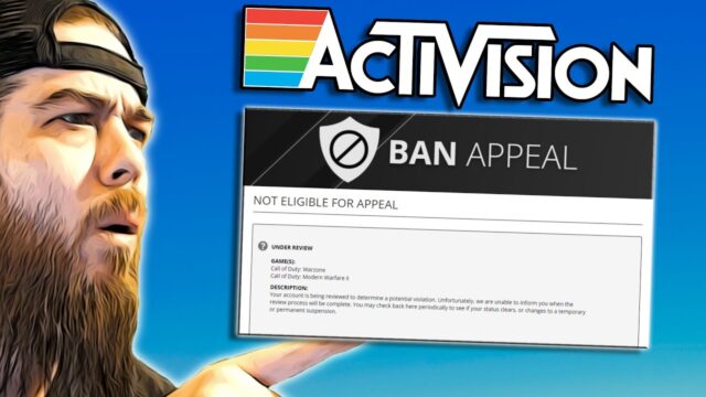 Activision ban appeal