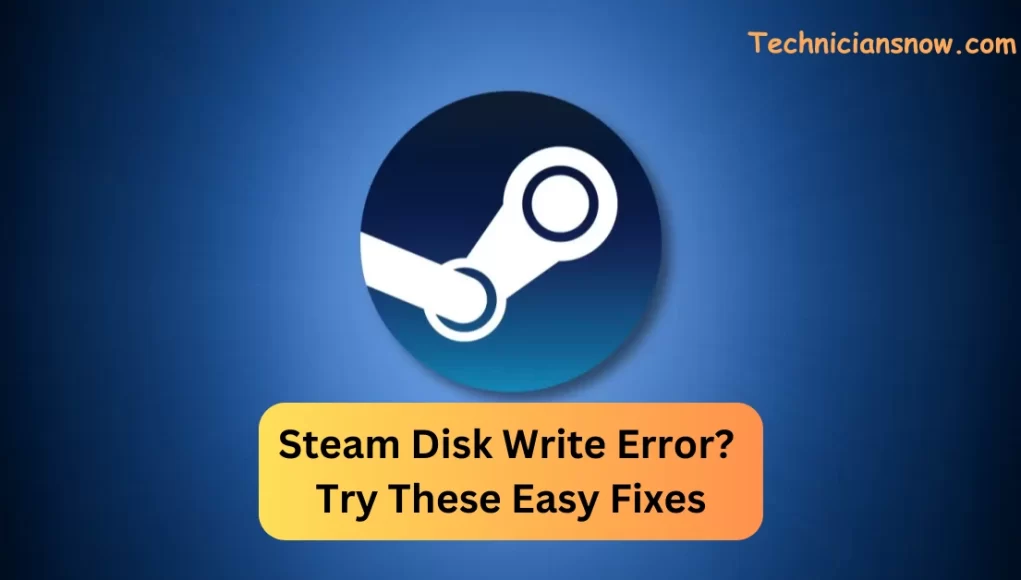 Steam Disk Write Error Steam Disk Write Error