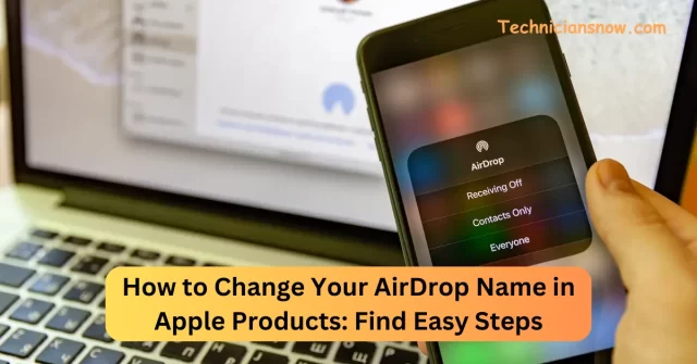 How to Change Your AirDrop Name