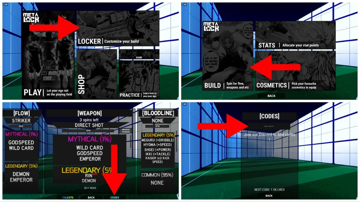 Meta Lock Codes