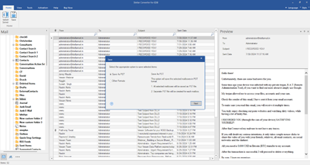 Stellar Converter for EDB: Enabling Seamless Mailbox Conversion and Zero Business Disruption 9 Stellar Converter for EDB