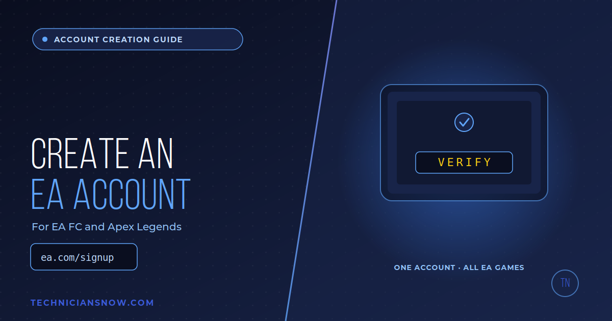 create ea account