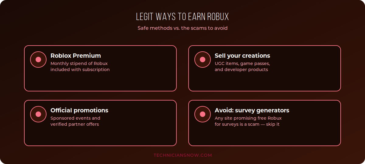 How to Get Free Robux Without Surveys (Safe Methods Only) 1 robux-methods