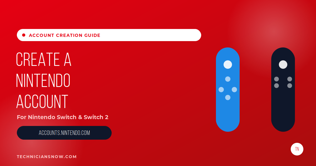 create nintendo account