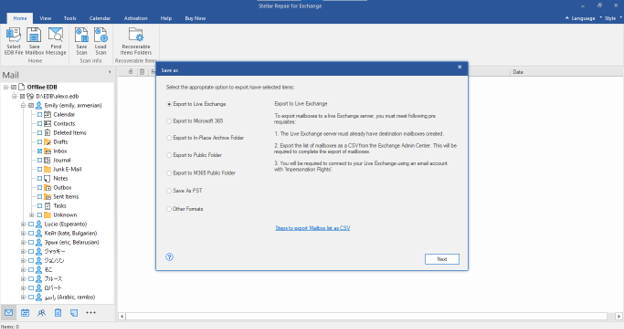 Stellar Repair for Exchange Review: How It Handles Real Exchange Database Corruption 8 Stellar Repair 8