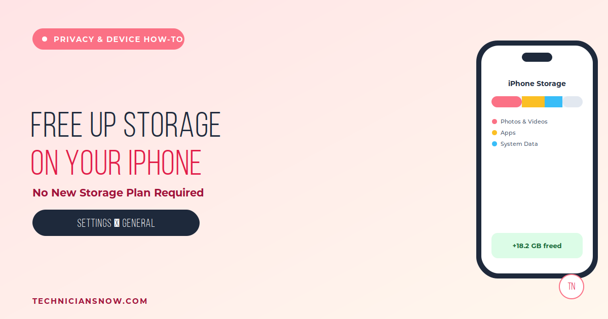 iphone storage full fix