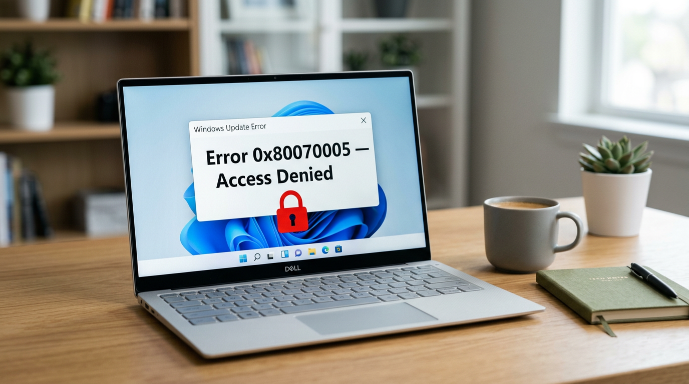 fix error 0x80070005 access denied